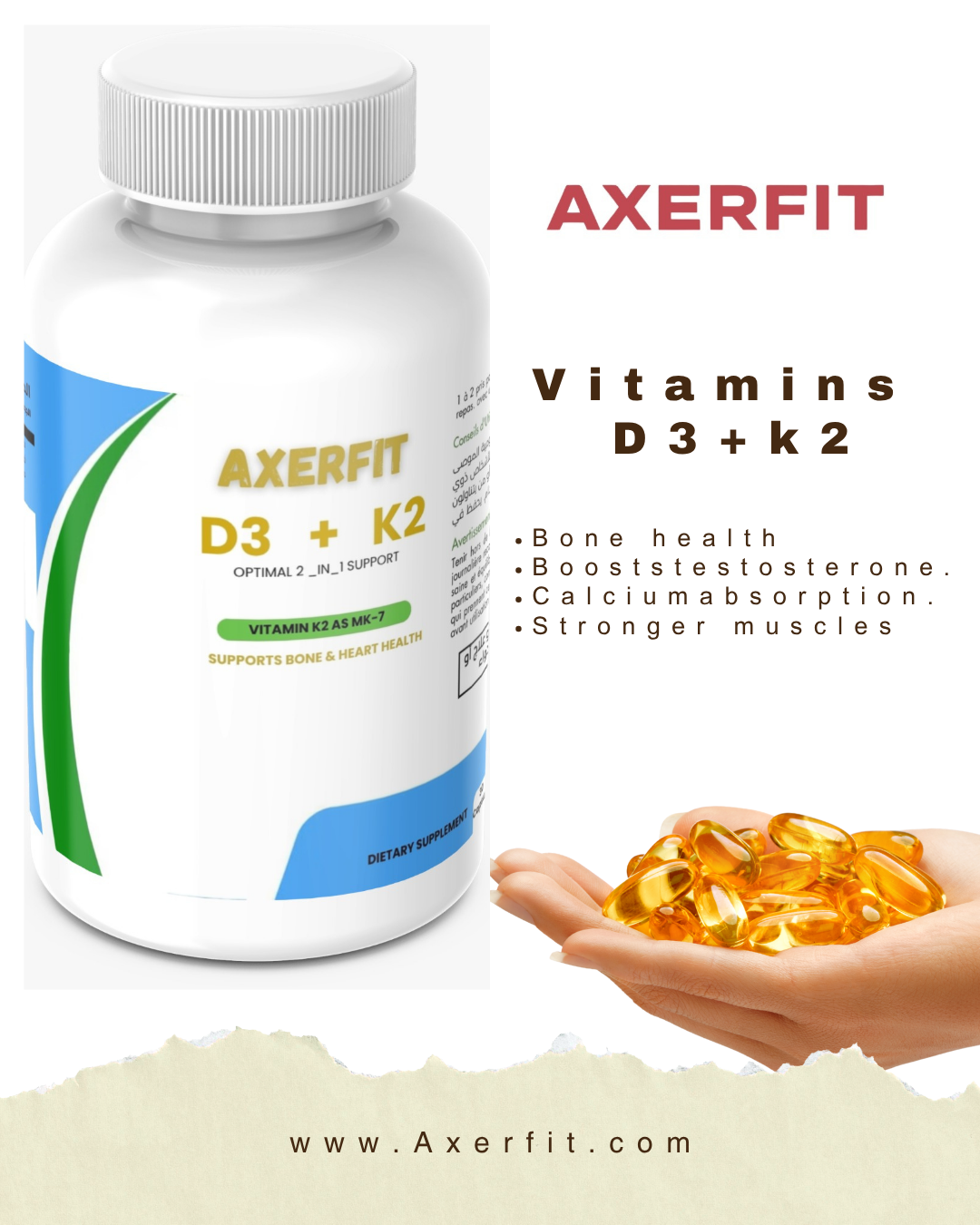 Vitamin D3 & K2